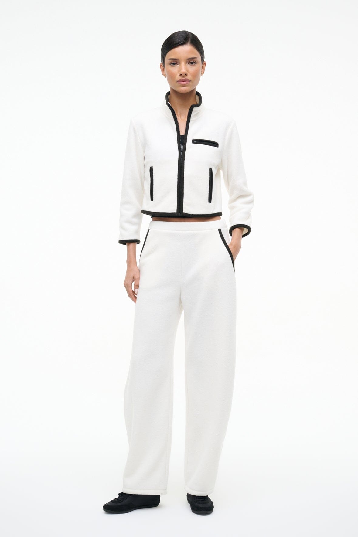 JETER JACKET | IVORY BLACK - Image 7