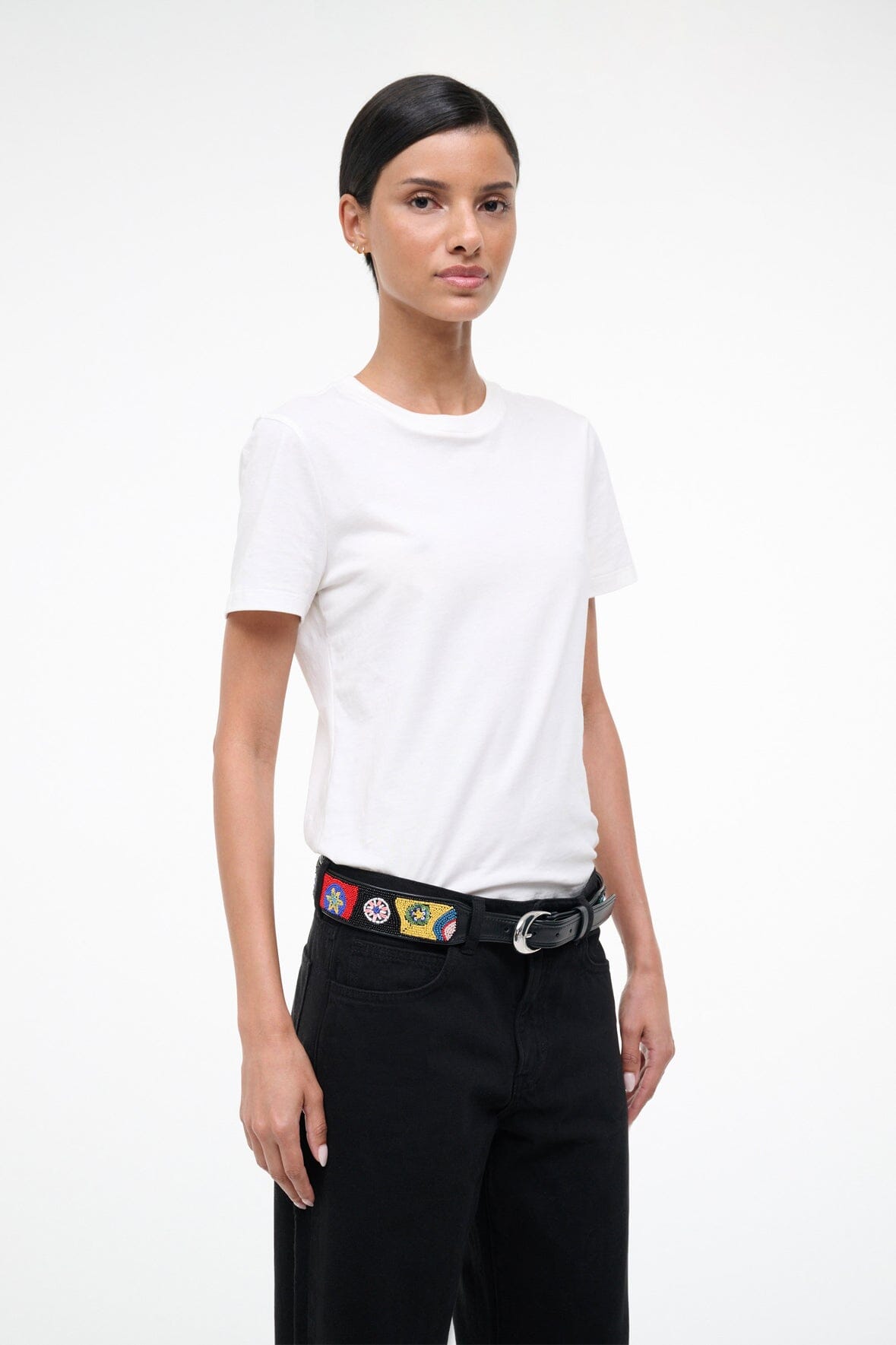 MOON BUCKLE BELT | BEADED MILLEFIORE - Image 6