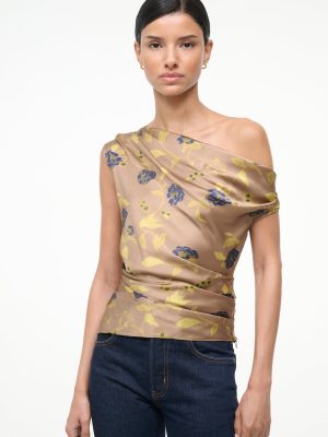 PHARE SILK TOP | VINTAGE FLORAL