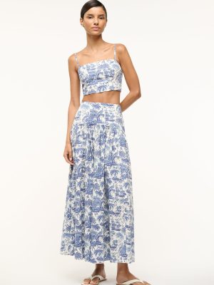 PROCIDA SKIRT | BLUE TOILE