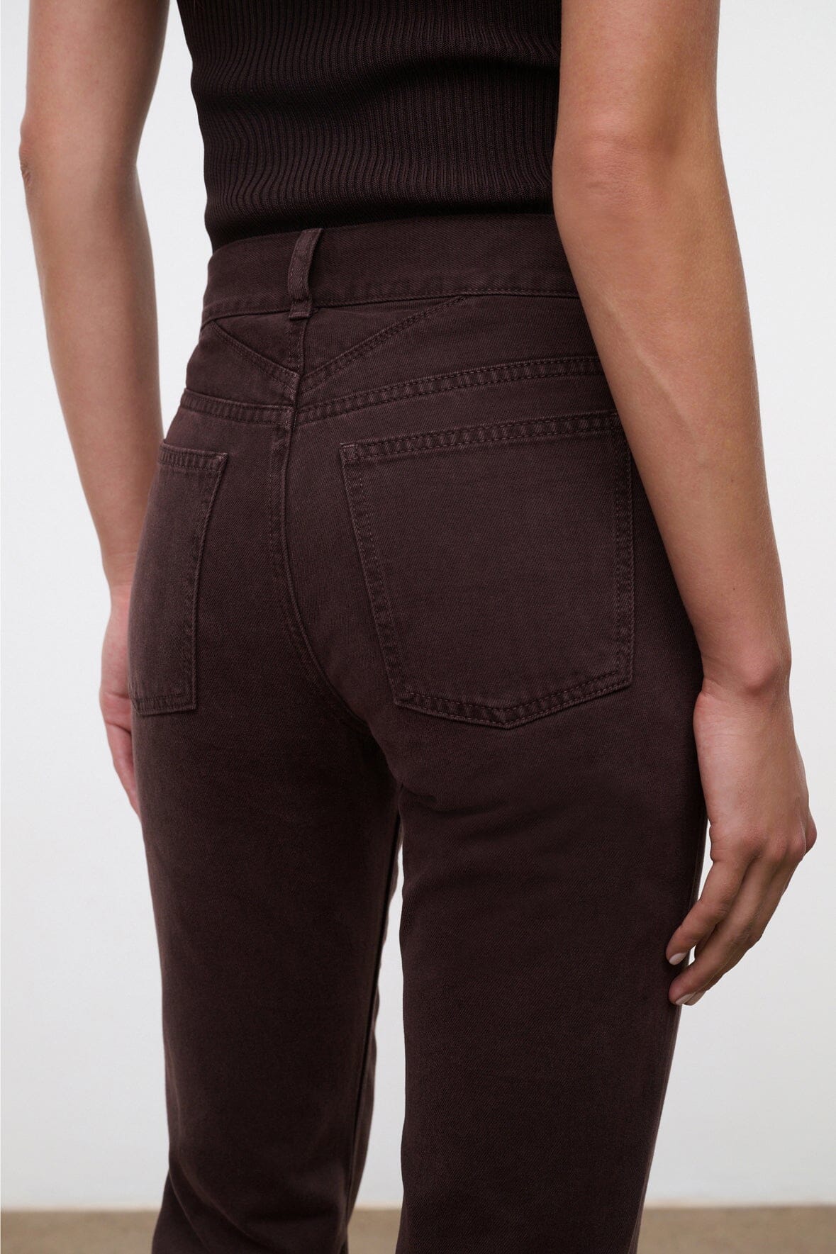 TEDDY STRAIGHT JEAN | EARTH - Image 5