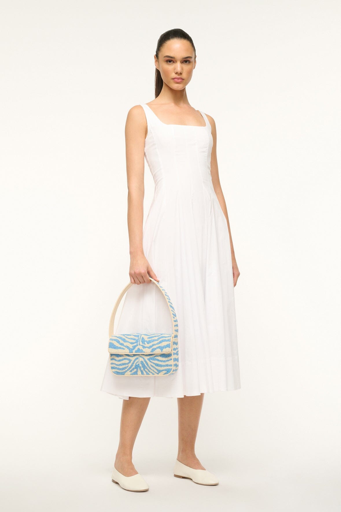 TOMMY BEADED BAG | LIGHT BLUE CREAM - Image 6