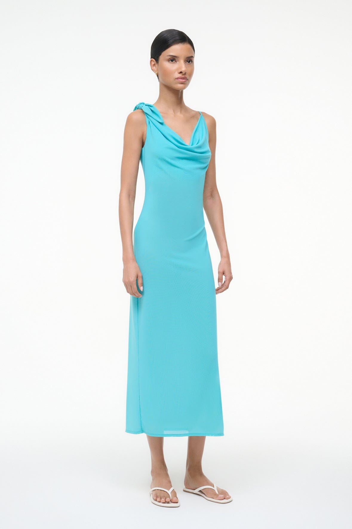VIENNA COVERUP DRESS | TEAL - Image 2