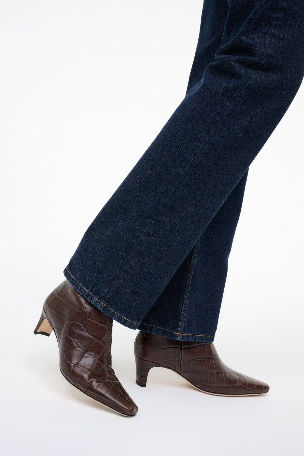 WALLY ANKLE BOOT | ESPRESSO CROCO - Image 2