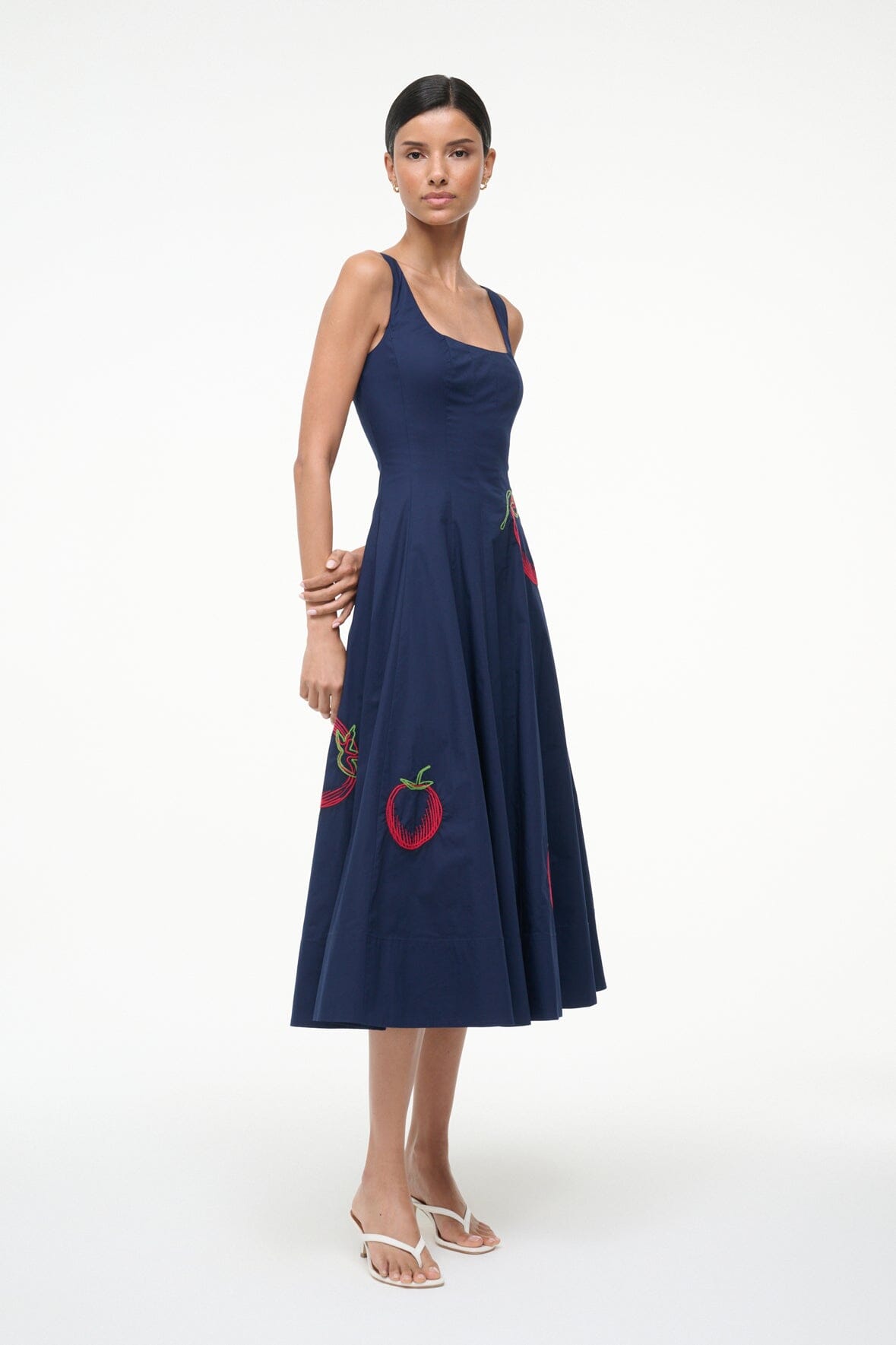 WELLS DRESS | NAVY ROMA - Image 2