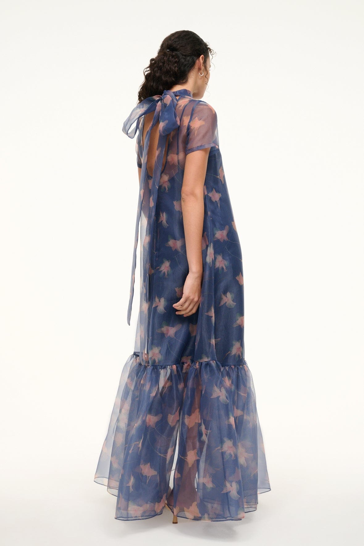 CALLUNA DRESS | BOTANICAL NAVY - Image 2