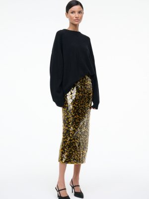 CIARA SKIRT | TURMERIC BLACK