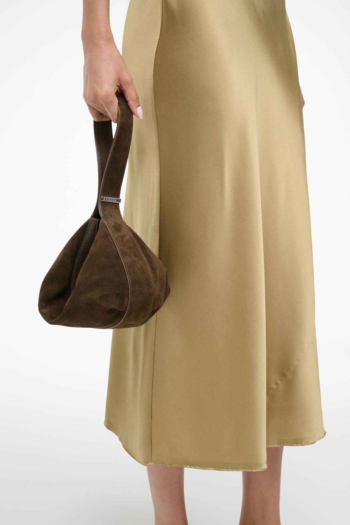 DEMY SHOULDER BAG | TRUFFLE SUEDE - Image 6
