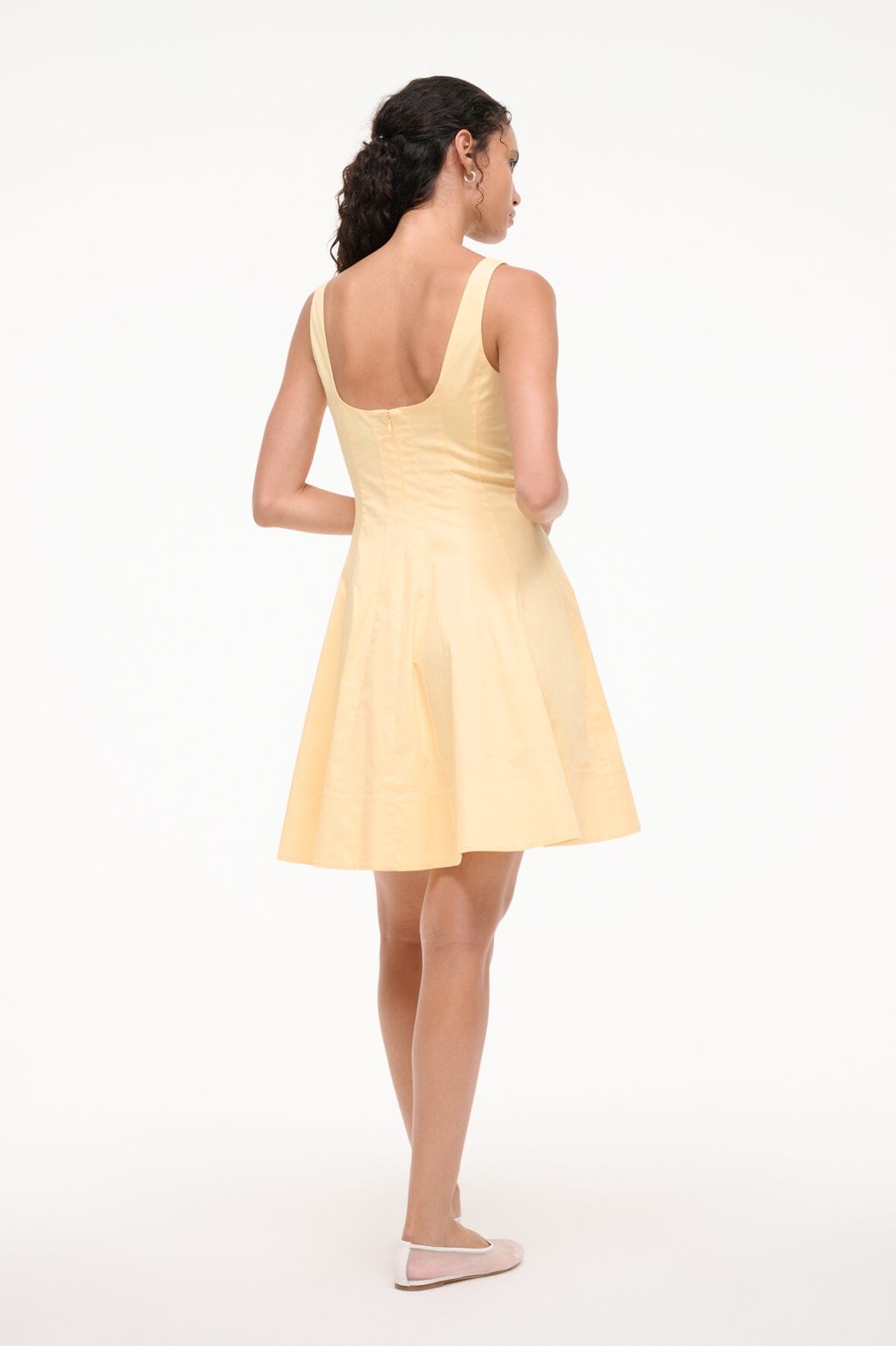 MINI WELLS DRESS | PALE HONEY - Image 6