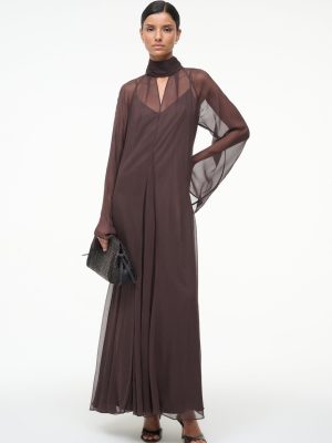 ESTHER MAXI DRESS | EARTH