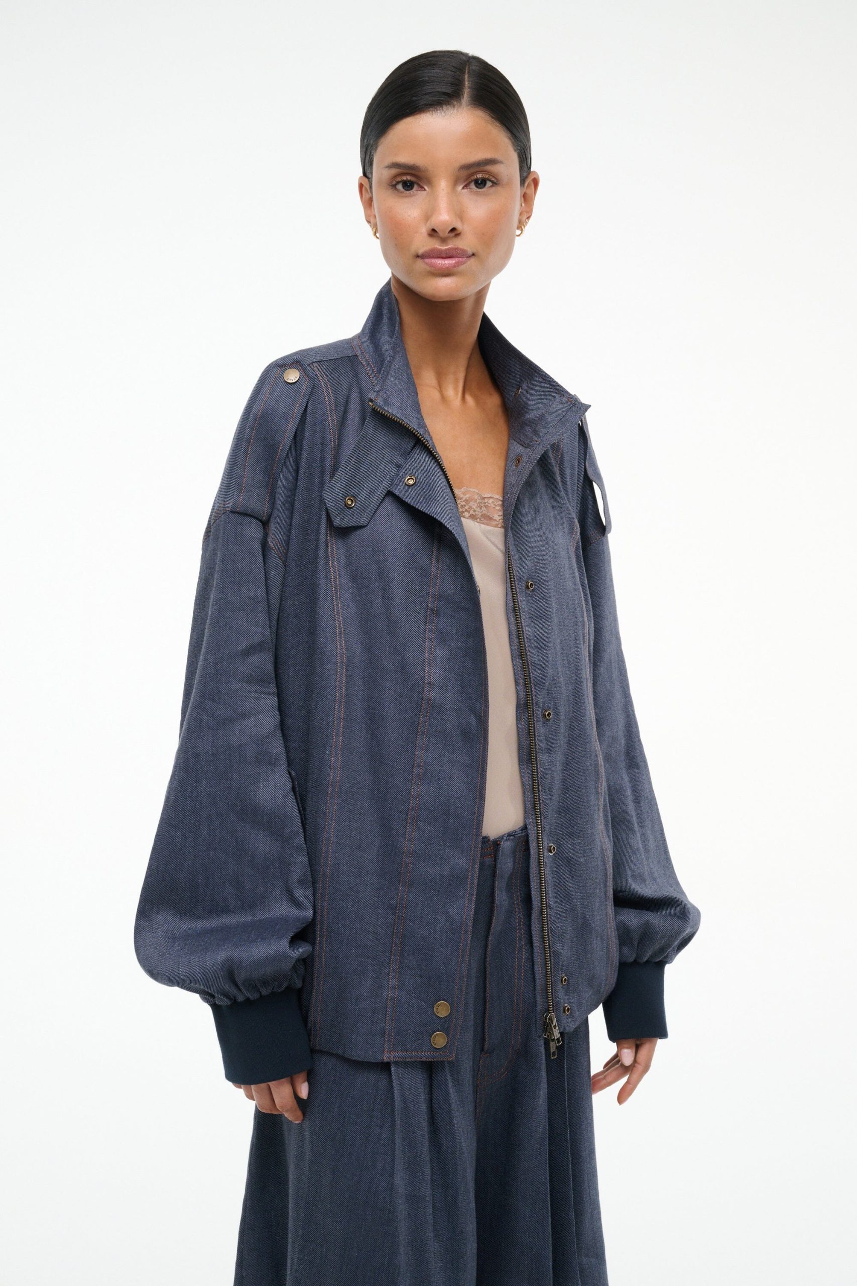 SIMONE JACKET | CHAMBRAY - Image 2