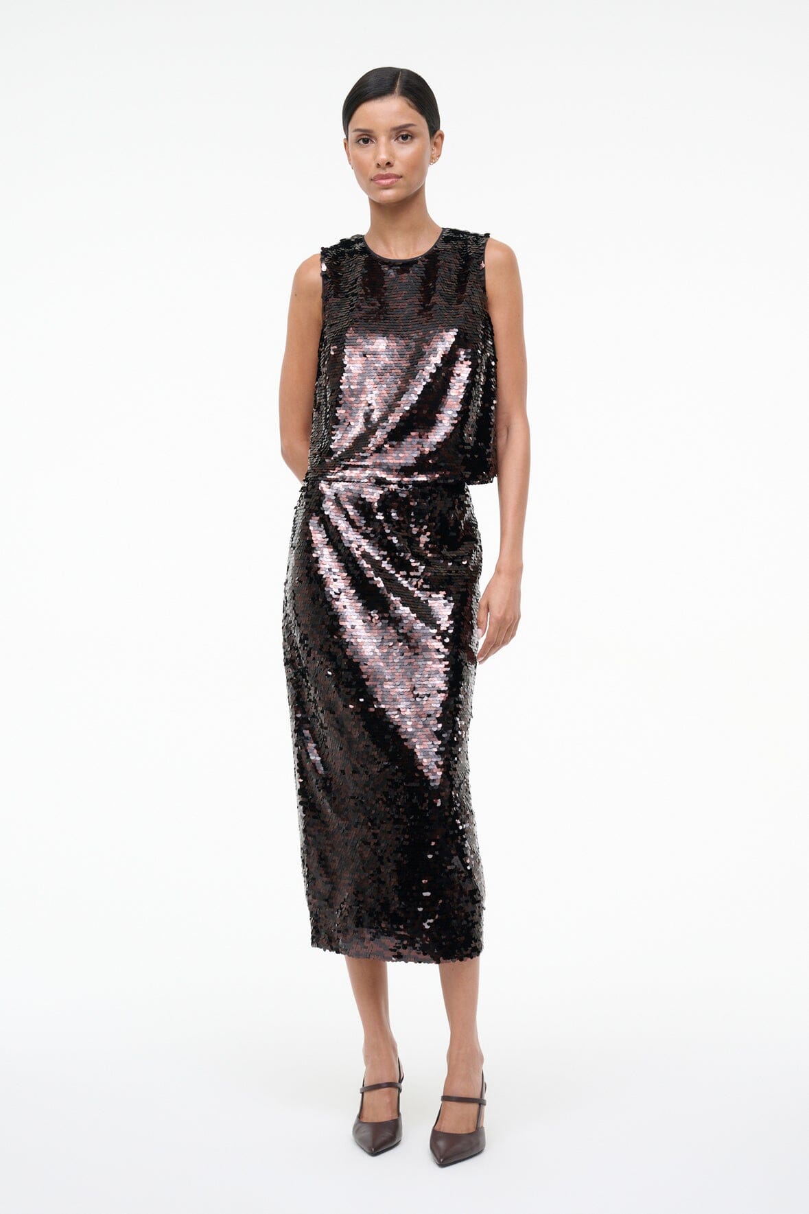 CIARA SKIRT | ESPRESSO BLACK - Image 3