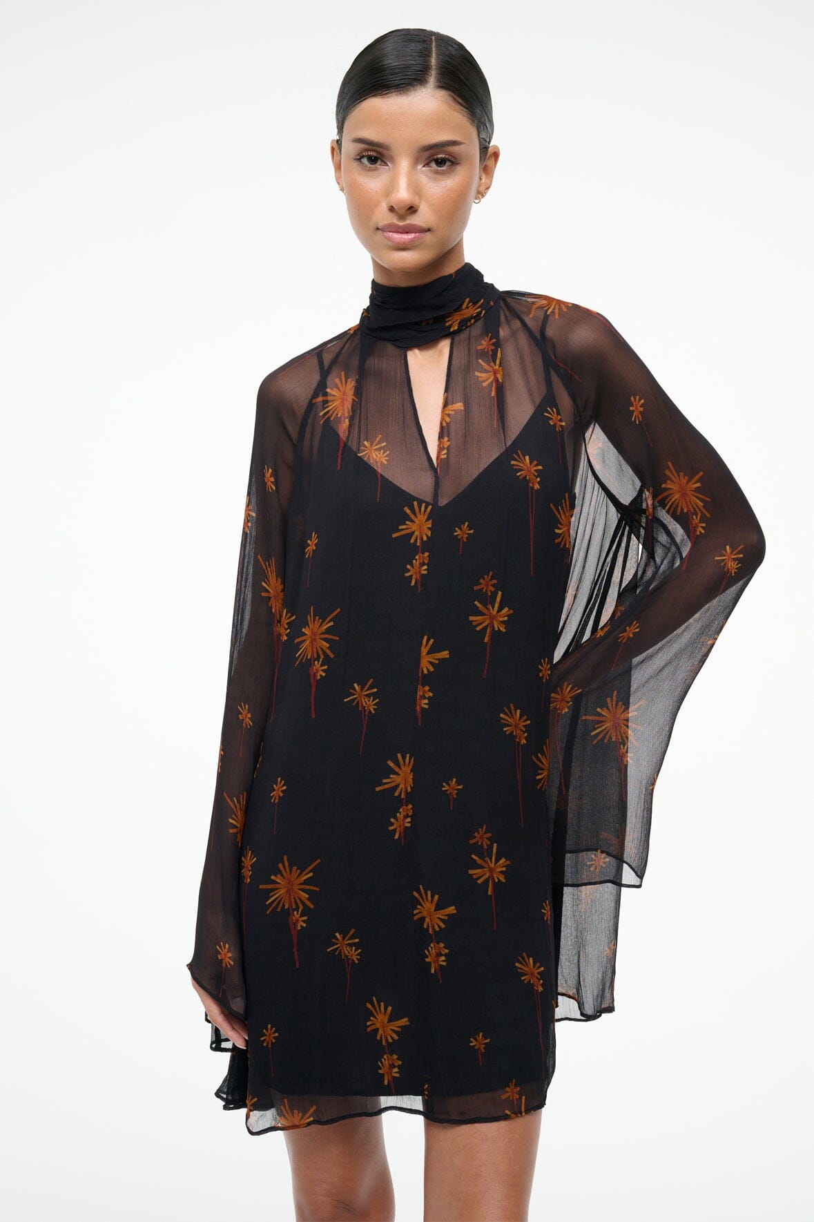 ESTHER MINI DRESS | AUTUMN NIGHT - Image 2