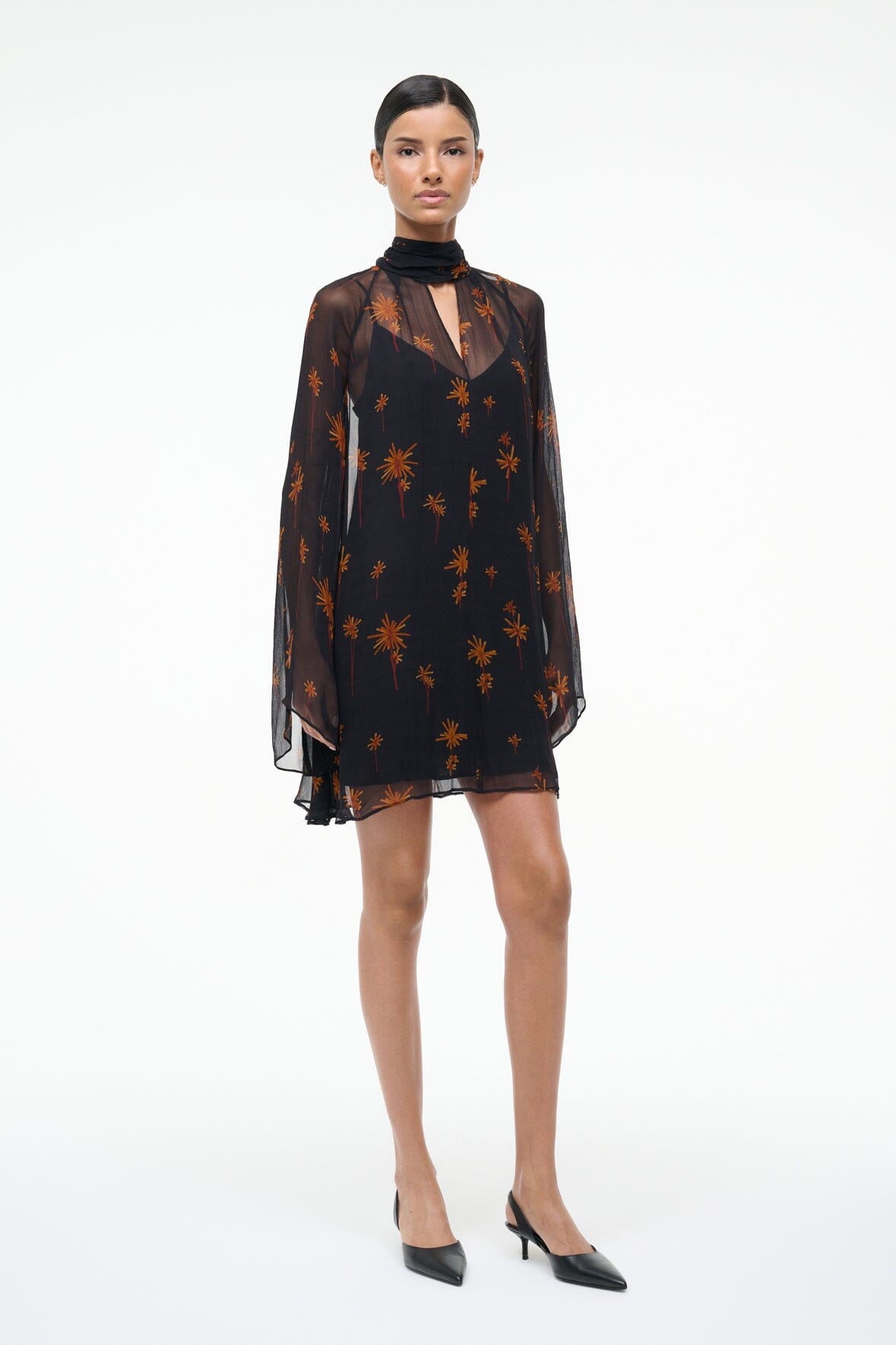 ESTHER MINI DRESS | AUTUMN NIGHT - Image 3