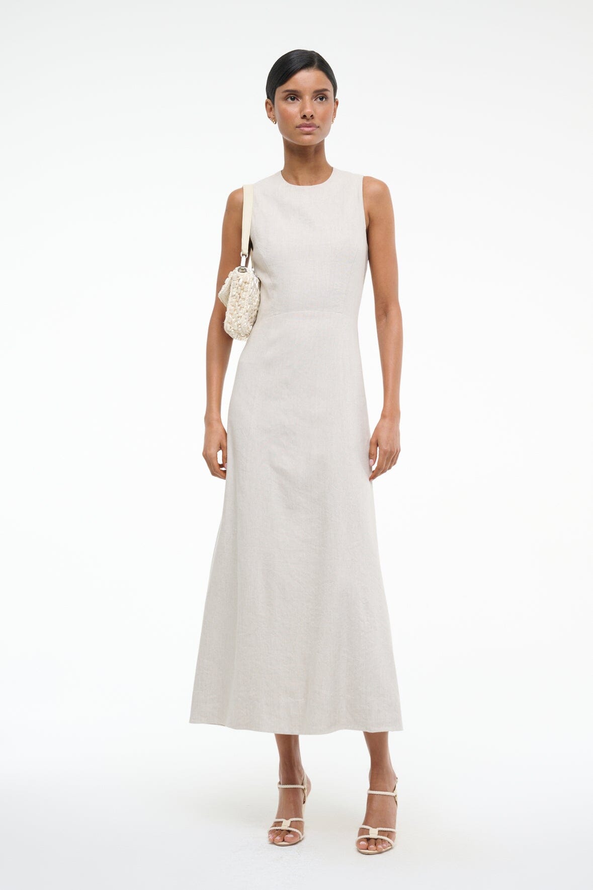 MARTINE LINEN DRESS | NATURAL