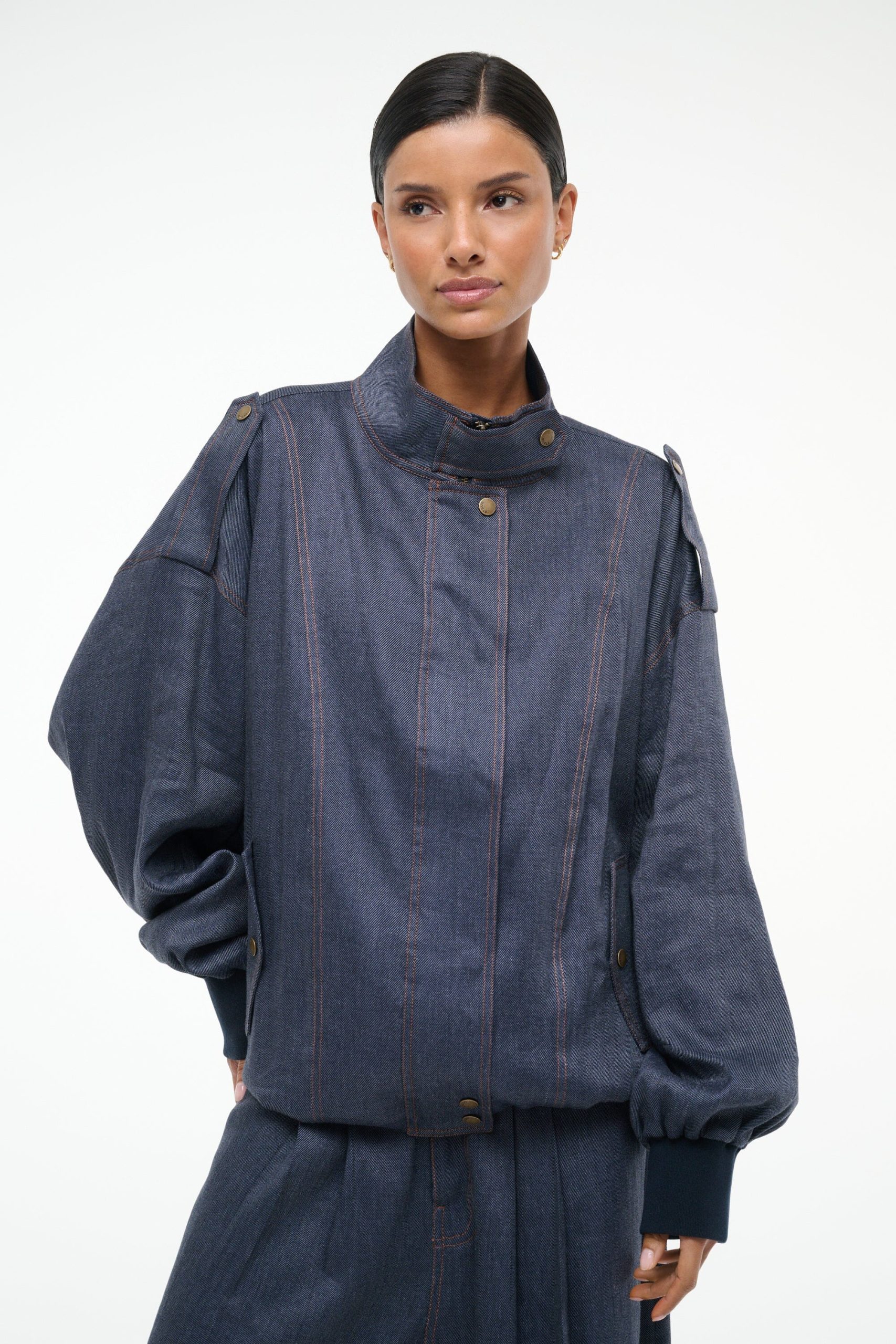 SIMONE JACKET | CHAMBRAY - Image 3
