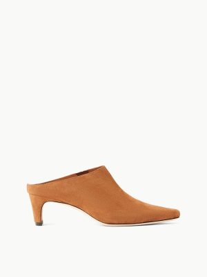 WALLY MULE | TAN SUEDE