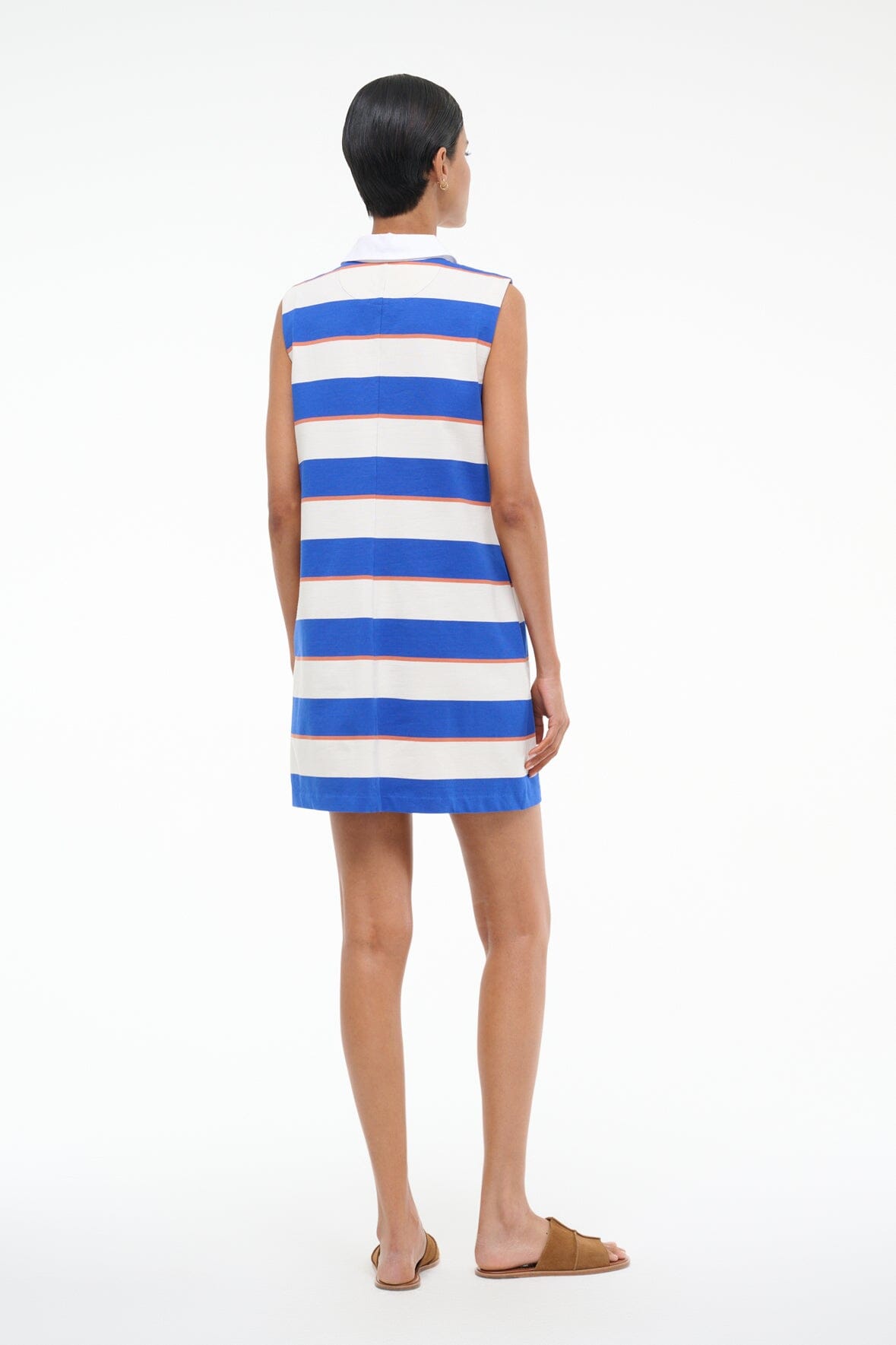 JULIUS MINI DRESS | YACHT RUGBY STRIPE - Image 4