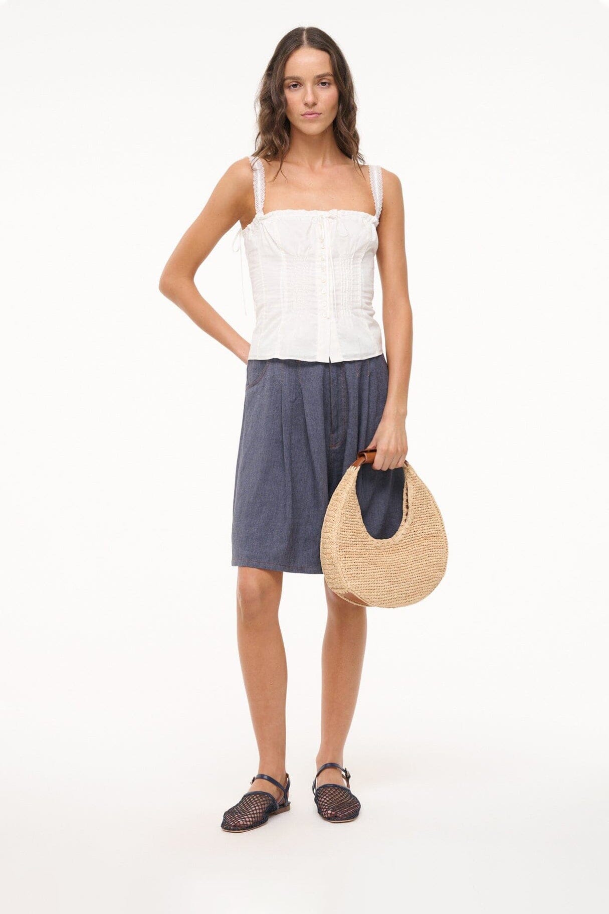 RETE SANDAL | NAVY NETTING - Image 2