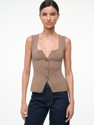 MARISA TOP | TAUPE