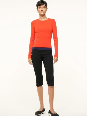 SALINAS TOP | CAYENNE NAVY