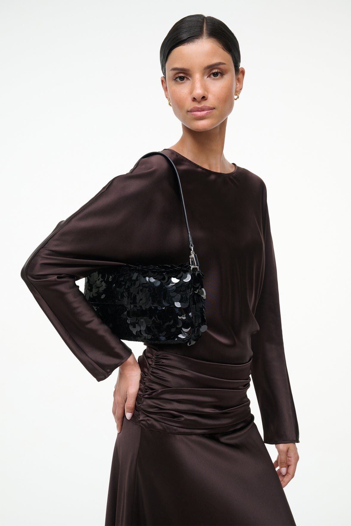 TIMMY SHOULDER BAG | BLACK - Image 2