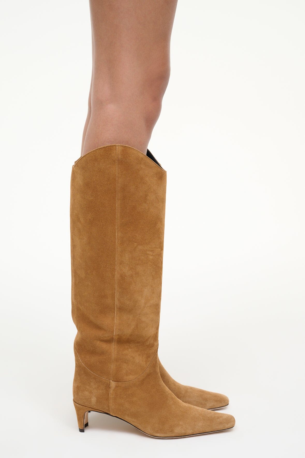 WESTERN WALLY BOOT | TAN SUEDE - Image 6