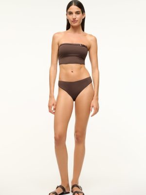 GEMMA BIKINI BOTTOM | DARK CHOCOLATE
