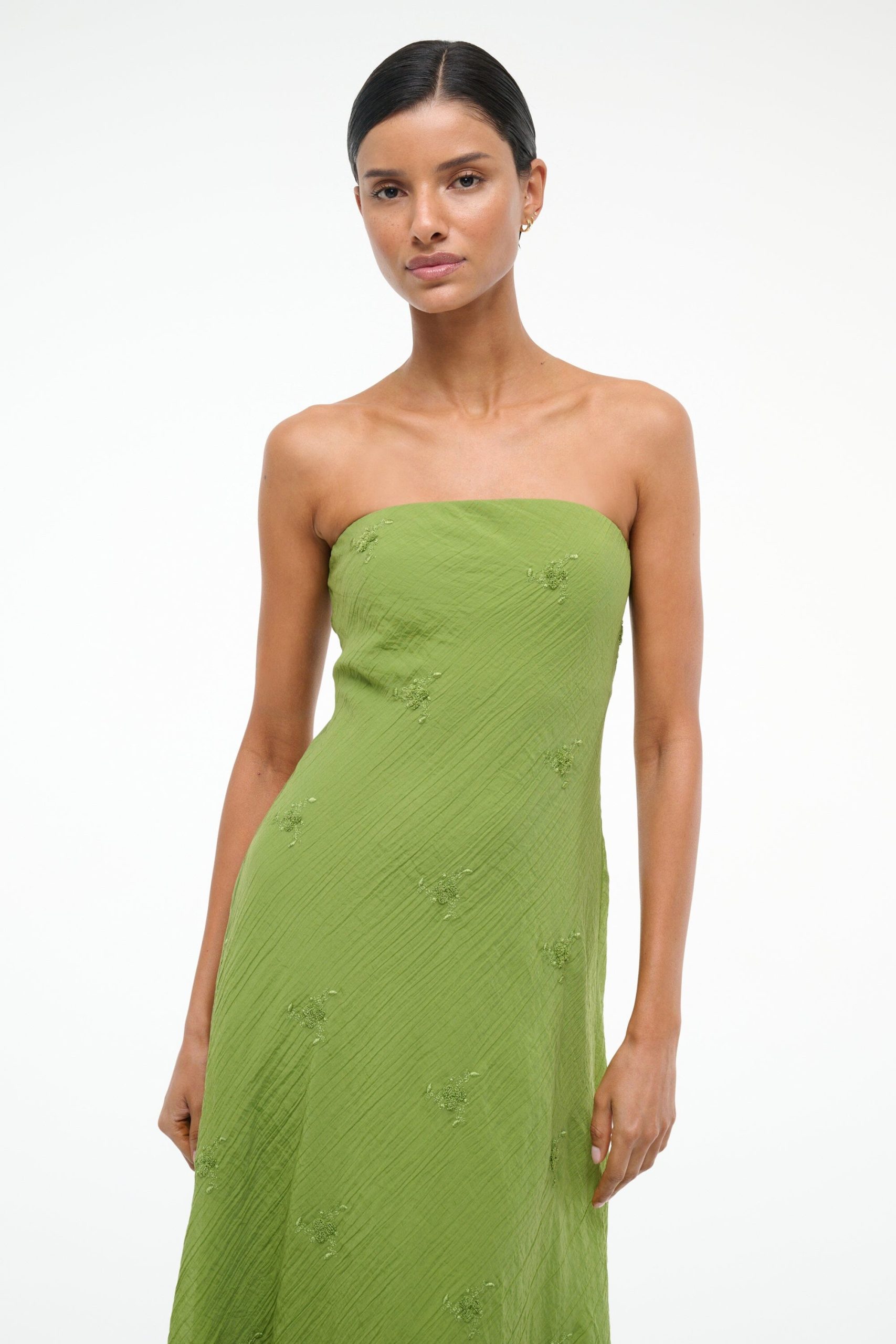 CASSIE DRESS | GARDEN GREEN - Image 2