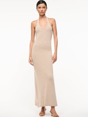 CANELA CASHMERE DRESS | STONE