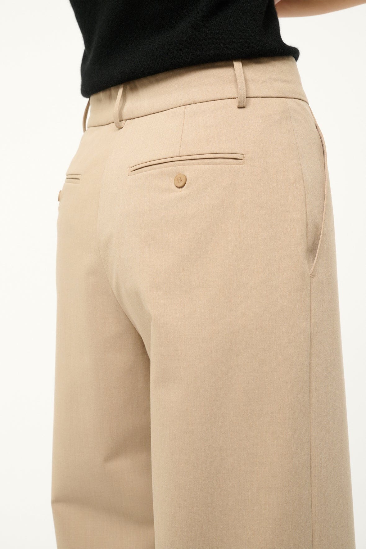 CROPPED PRINCE PANT | STONE - Image 5