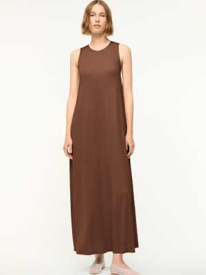DAVI DRESS | DARK OAK
