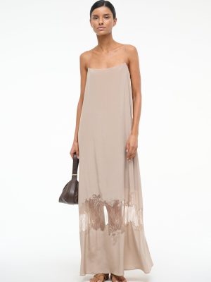 DELFINA SILK DRESS | DUNE