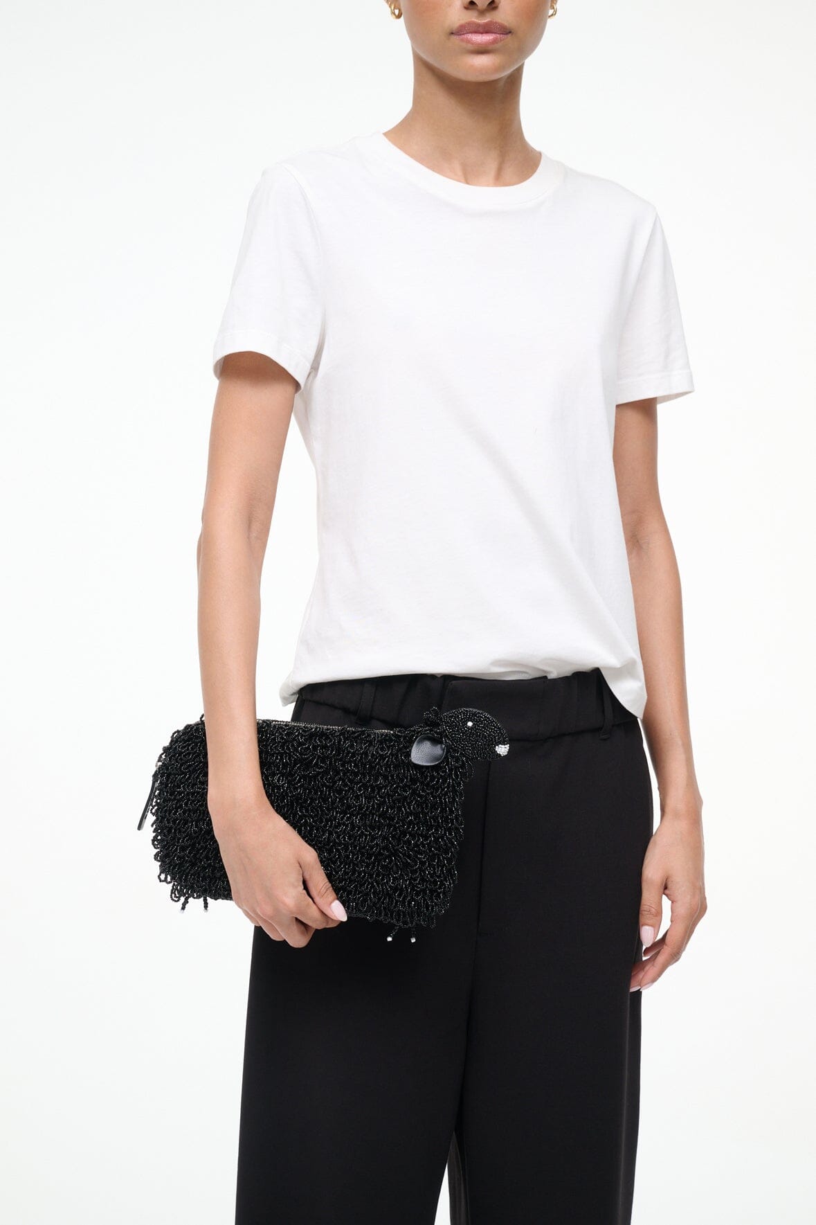 DOLLY BEADED CLUTCH | BLACK - Image 4