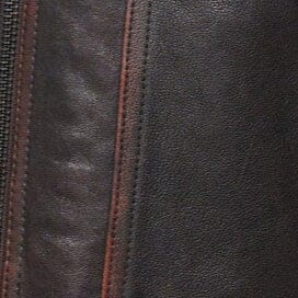 EUGENE LEATHER JACKET | DISTRESSED BROWN - Image 8