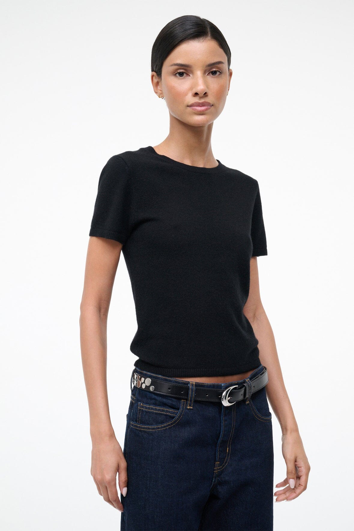 MOON BUCKLE BELT | RIVETS - Image 2