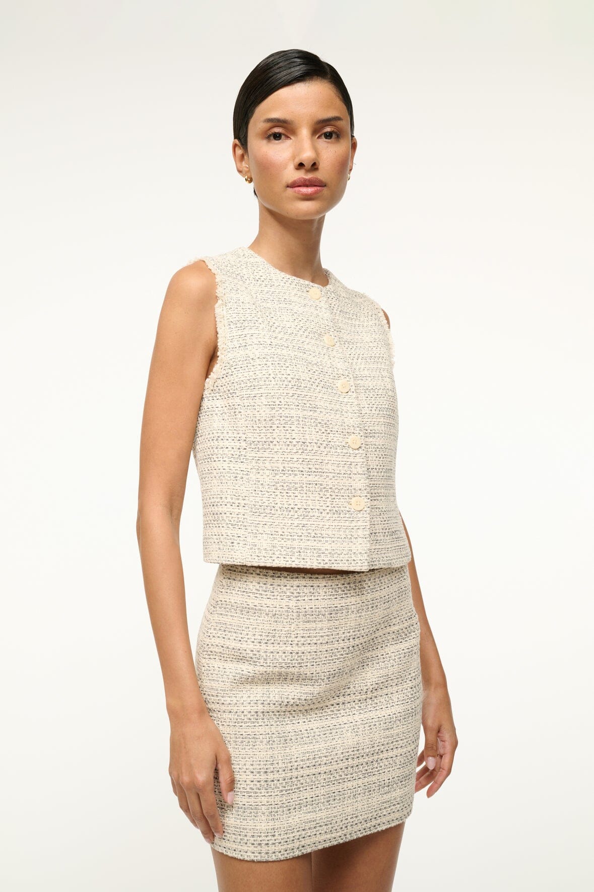 VERONICA VEST | IVORY MULTI - Image 3