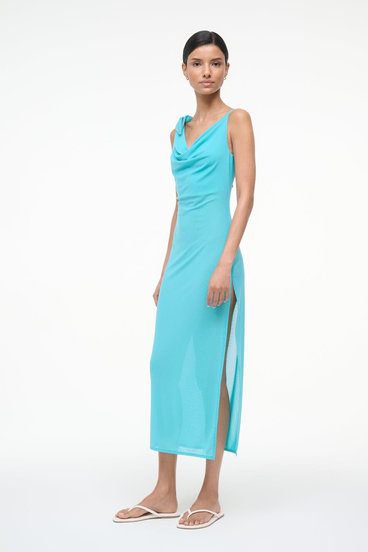 VIENNA COVERUP DRESS | TEAL - Image 5