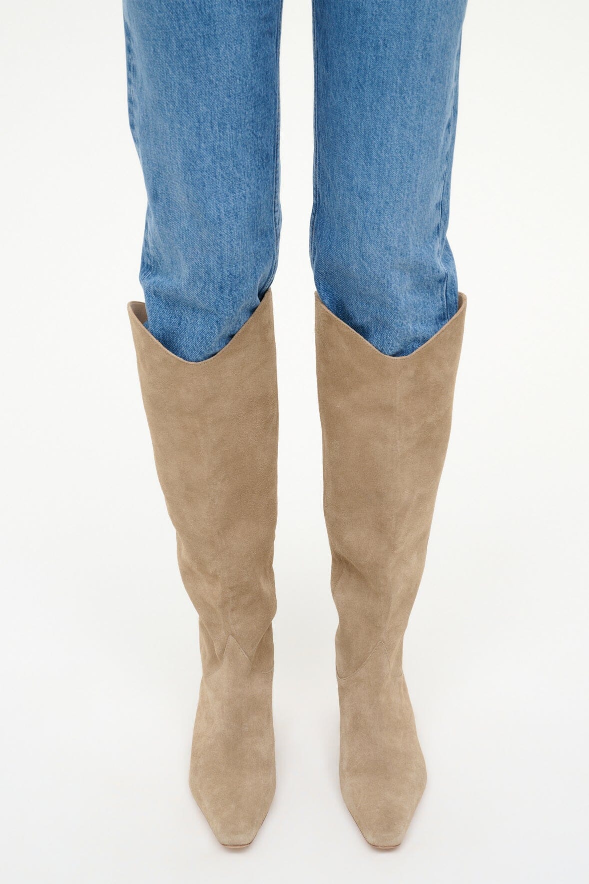 WESTERN WALLY BOOT | DUNE SUEDE - Image 6