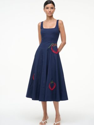 WELLS DRESS | NAVY ROMA