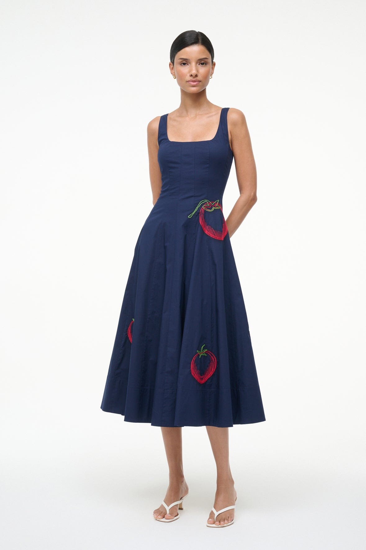 WELLS DRESS | NAVY ROMA