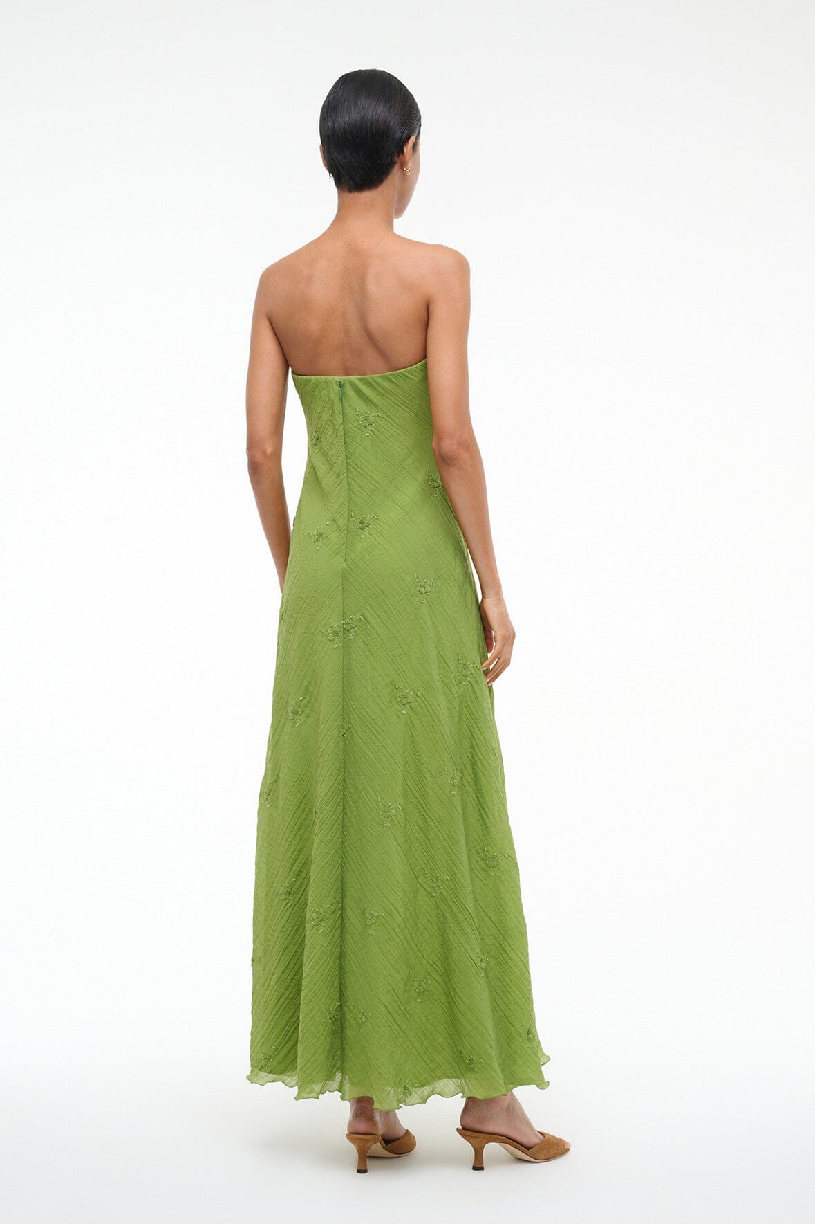 CASSIE DRESS | GARDEN GREEN - Image 4