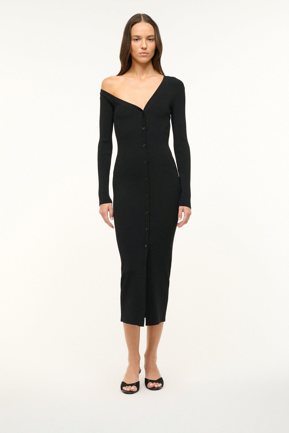 BRIGITTE MULE | BLACK SATIN - Image 2