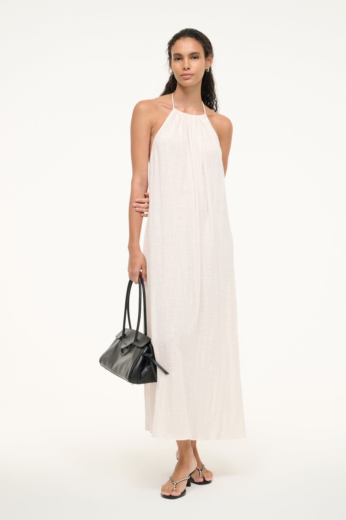 NIGHTSHADE MAXI COVERUP DRESS | BUTTERCREAM - Image 6