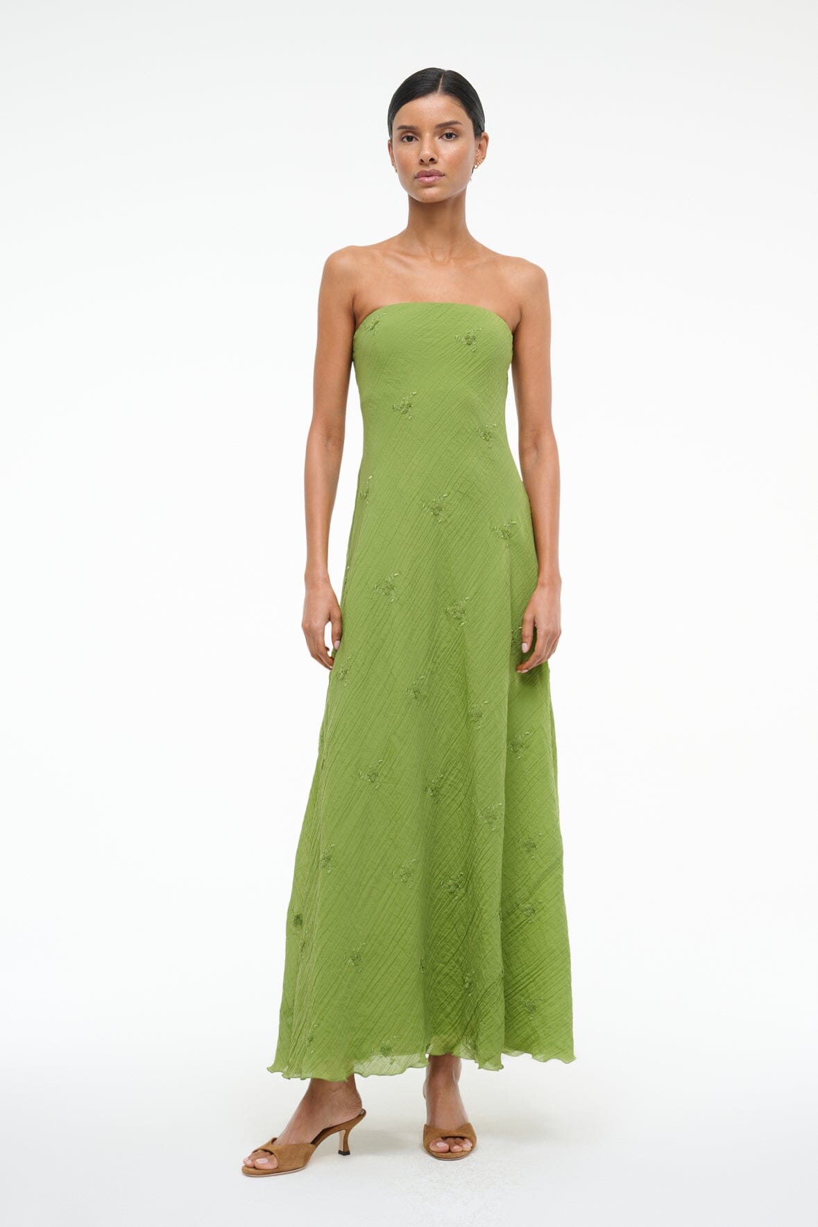 CASSIE DRESS | GARDEN GREEN - Image 3