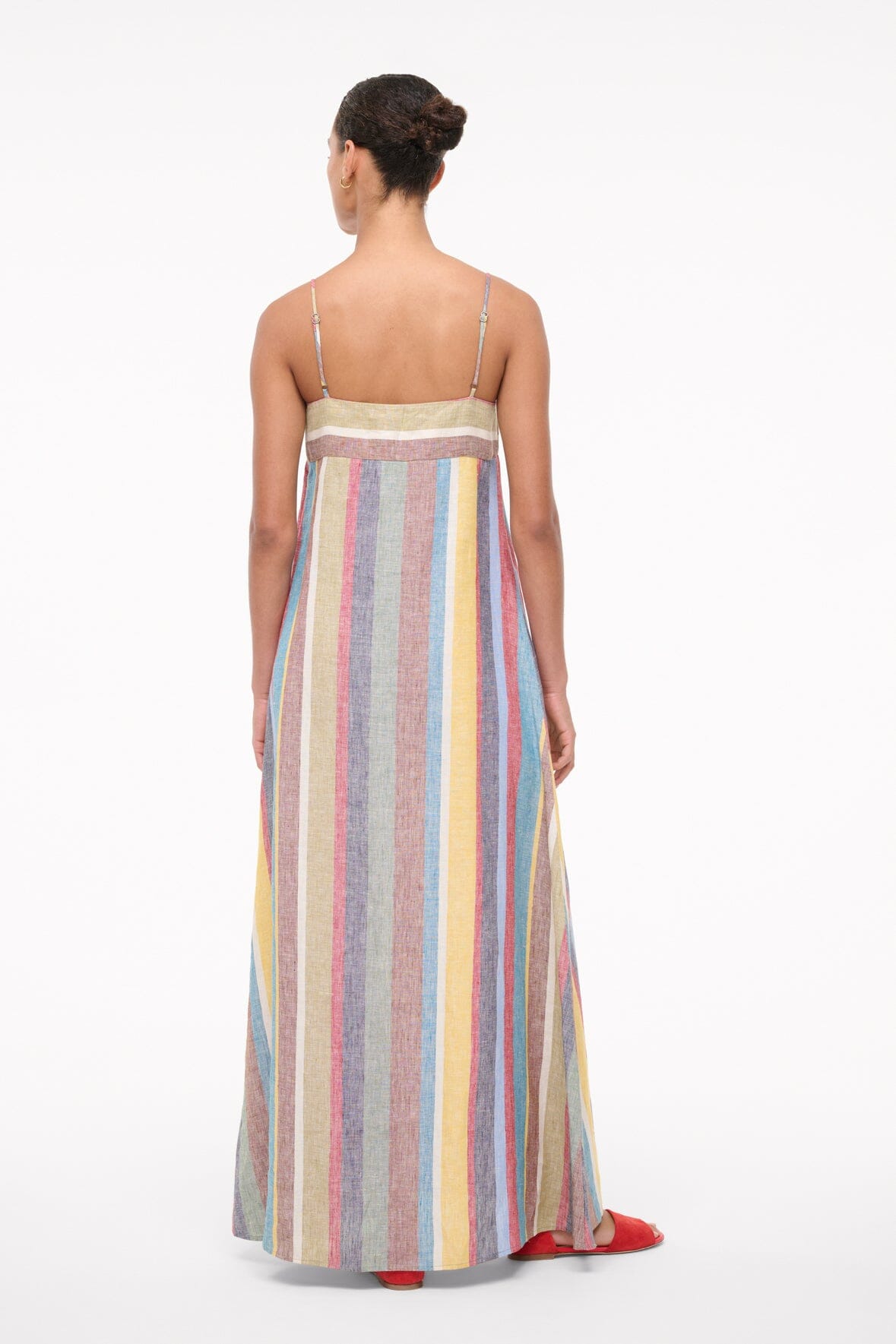 LAURA LINEN DRESS | MARKET STRIPE - Image 4