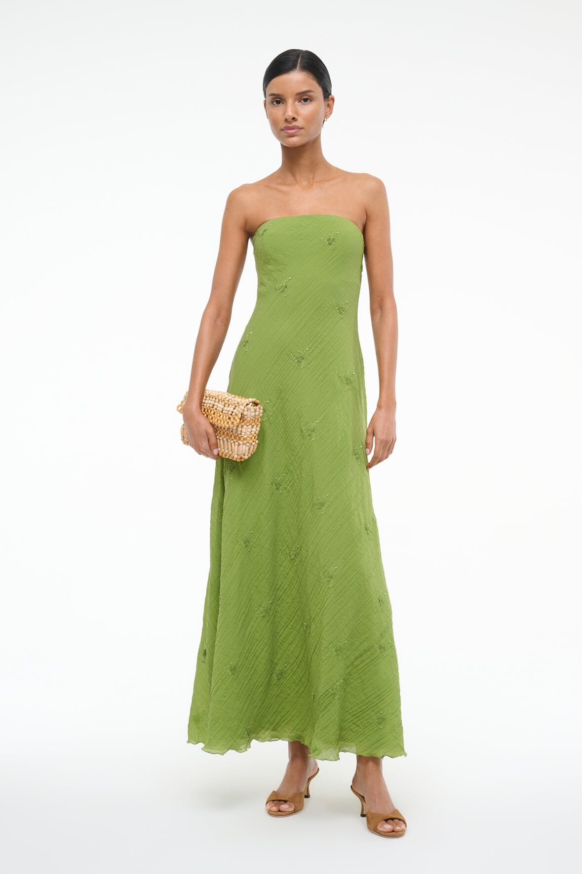 CASSIE DRESS | GARDEN GREEN
