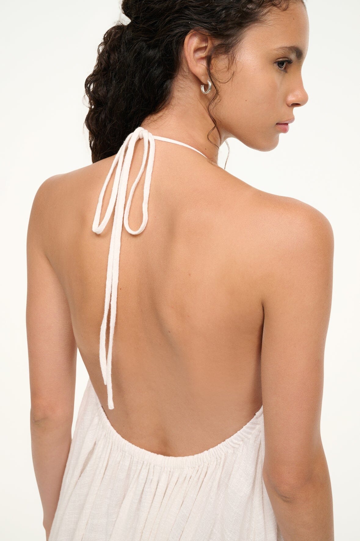 NIGHTSHADE MAXI COVERUP DRESS | BUTTERCREAM - Image 5