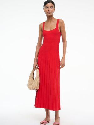 ELLISON DRESS | RED ROSE