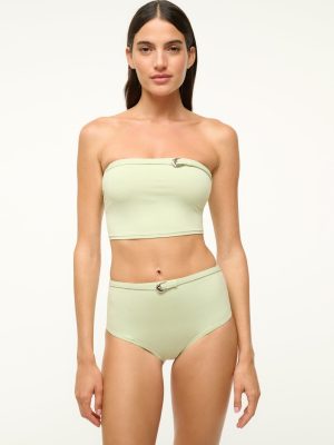 JUNO BIKINI TOP | PALE JADE